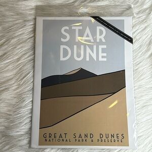 Star Dune Colorado Great Sand Dunes Print